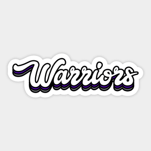 Warriors - Winona State University Sticker